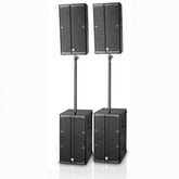HK Audio L4-PACK4 Club Pack 4400 W DJ-Soundsystem PA-Aktivlautsprecher